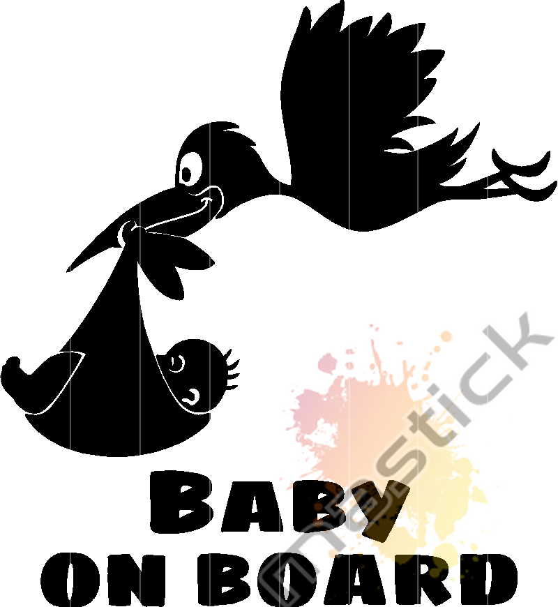 Baby On Board - Cygogne