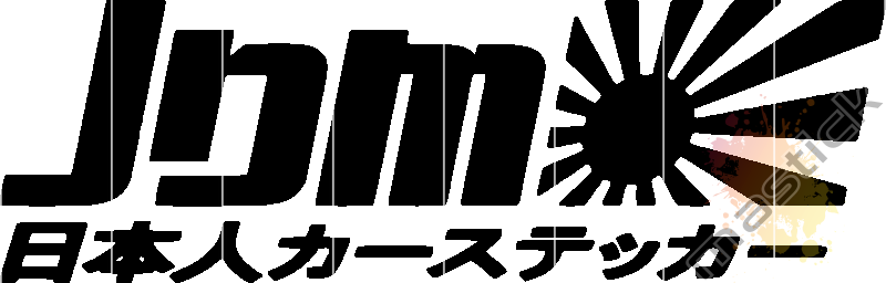 JDM Flag Text